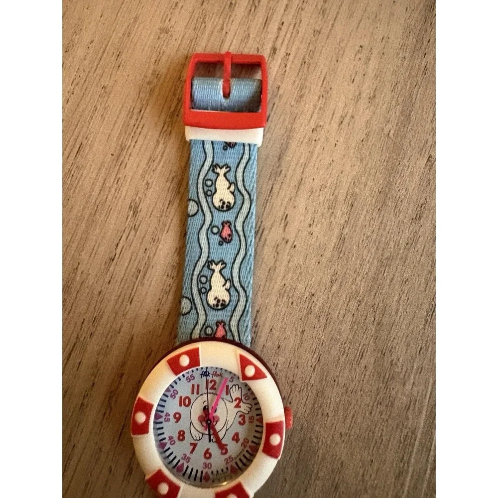 Flik Flak Swiss Made Children's Watch Water Mermaid Has New Battery